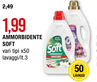 Hardis AMMORBIDENTE SOFT vari tipi x50 lavaggi/lt.3 offerta