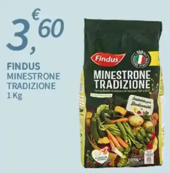 SpeSì FINDUS MINESTRONE TRADIZIONE 1 Kg offerta