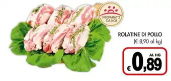 PrestoFresco ROLATINE DI POLLO offerta