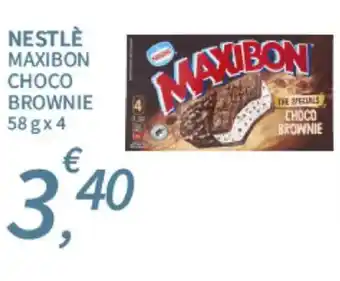 SpeSì NESTLÉ MAXIBON CHOCO BROWNIE 58 g x 4 offerta