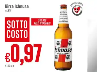 Pan Birra Ichnusa cl.66 offerta