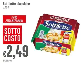 Pan Sottilette classiche g.400 offerta