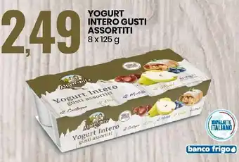 Eurospin Yogurt Intero Gusti Assotiti 8x125g offerta