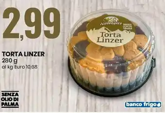 Eurospin Torta Linzer 280g offerta