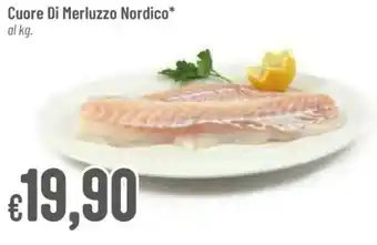 Pan Cuore Di Merluzzo Nordico* al kg. offerta