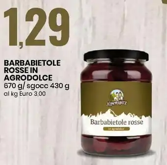 Barbabietole Rosse in Agrodolce 670g/430g
