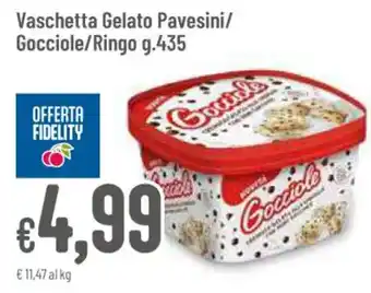Pan Vaschetta Gelato Pavesini/ Gocciole/Ringo g.435 offerta