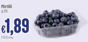 Pan Mirtilli g.125 offerta