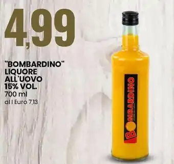 Eurospin "Bombardino" Liquore All'Uovo 15% Vol. 700ml offerta