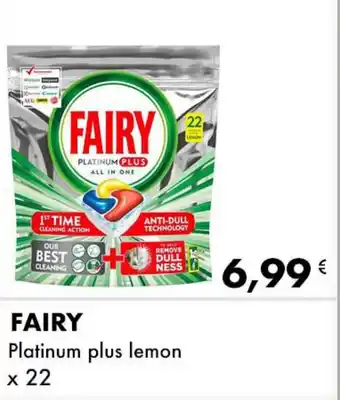 Iper Tosano FAIRY Platinum plus lemon x 22 offerta