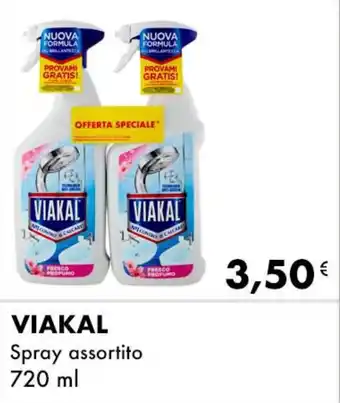 Iper Tosano VIAKAL Spray assortito 720 ml offerta