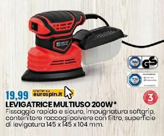 Eurospin Levigatrice Multiuso 200W offerta