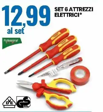 Eurospin Set 6 Attrezzi Elettrici offerta