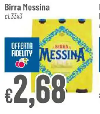 Pan Birra Messina cl.33x3 offerta