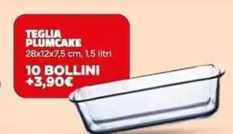 TEGLIA PLUMCAKE 28x12x7,5 cm, 1,5 litri