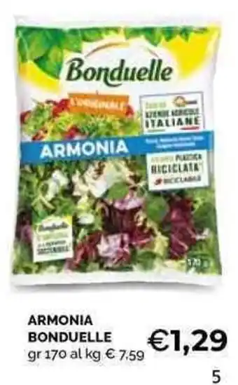 Mercatò Local ARMONIA BONDUELLE gr 170 offerta