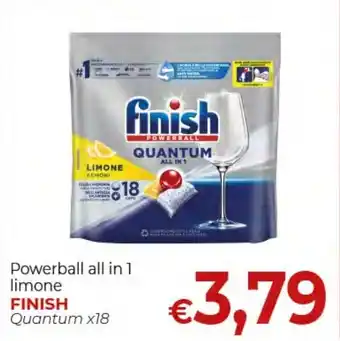 Powerball all in 1 limone FINISH Quantum x18