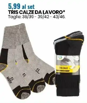 Eurospin Tris Calze da Lavoro offerta