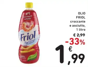 Spazio Conad OLIO FRIOL croccante e asciutto, 1 litro offerta