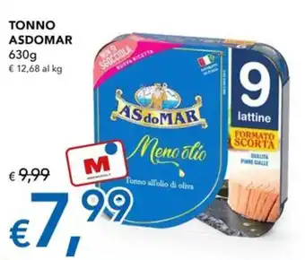 Migross Superstore TONNO ASDOMAR 630 g offerta