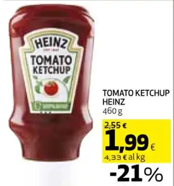 Coop TOMATO KETCHUP HEINZ 460 g offerta