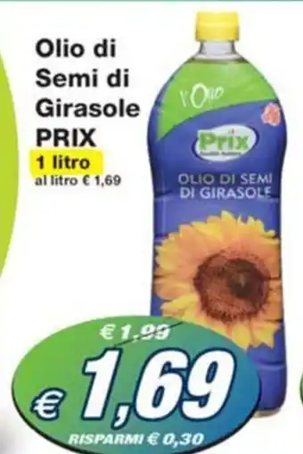 Prix Quality Olio di Semi di Girasole PRIX 1 litro offerta