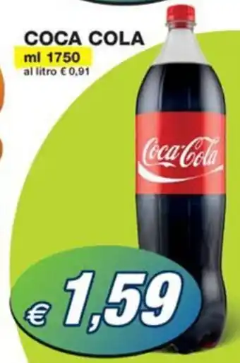 Prix Quality COCA COLA ml 1750 offerta