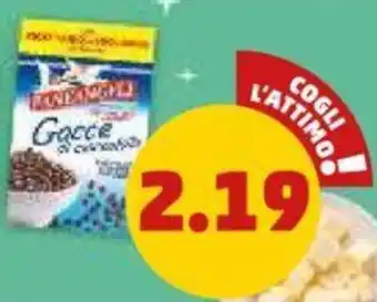 PENNY GOCCE DI CIOCCOLATO PANEANGELI 125 g offerta