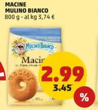 PENNY MACINE MULINO BIANCO 800 g offerta