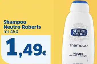 Sigma Shampoo Neutro Roberts ml 450 offerta