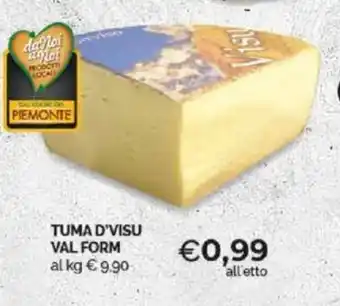 Mercatò Extra TUMA D'VISU VAL FORM offerta