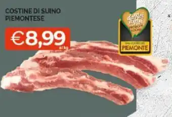 Mercatò Extra COSTINE DI SUINO PIEMONTESE offerta