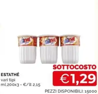 Mercatò ESTATHÉ vari tipi ml 200 x 3 offerta