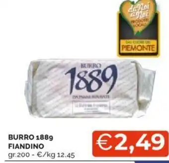 Mercatò BURRO 1889 FIANDINO gr 200 offerta