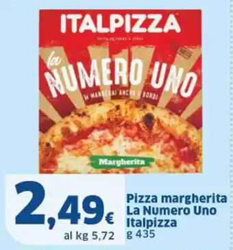 Sigma Pizza margherita La Numero Uno Italpizza g 435 offerta