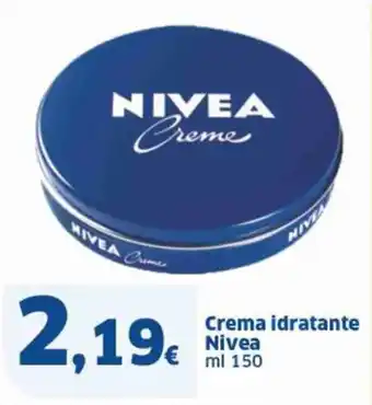 Sigma Crema idratante Nivea ml 150 offerta