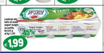 Il Castoro Supermercati Yogurt magro offerta