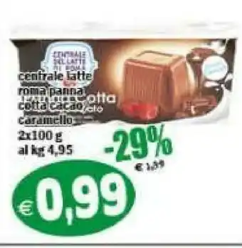 Il Castoro Supermercati Panna cotta al caramello 200 g(ml) offerta