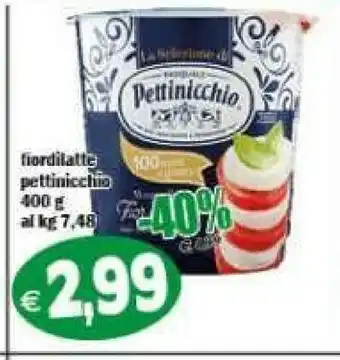 Il Castoro Supermercati Mozzarella fior di latte 400 g(ml) offerta