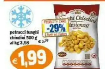 Il Castoro Supermercati Funghi chiodini 500 g offerta