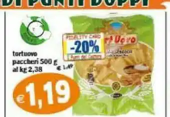 Il Castoro Supermercati Tortuovo - pasta fresca all'uovo 500 g(ml) offerta