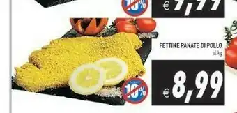 Iperfamily Fettine panate di pollo offerta