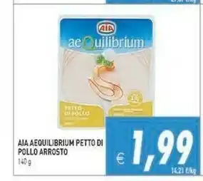 Iperfamily Petto di pollo al forno aequilibrium 140 g(ml) offerta