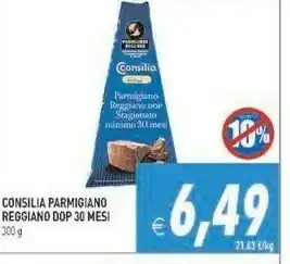 Iperfamily Consilia parmigiano reggiano dop 30 mesi offerta