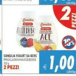 Iperfamily Yogurt da bere banana offerta