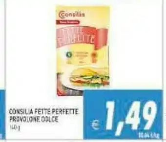 Pim Supermercati Consilia - fette perfette provolone valpadana dolce 140 g(ml) offerta