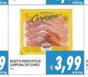 Prosciutto di carpegna dop 20 mesi