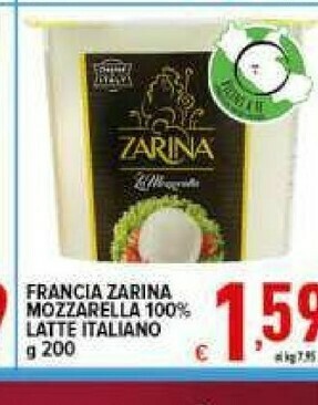 Iper Triscount Mozzarella offerta