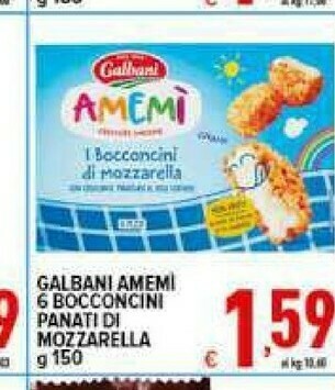 Iper Triscount Mozzarella offerta
