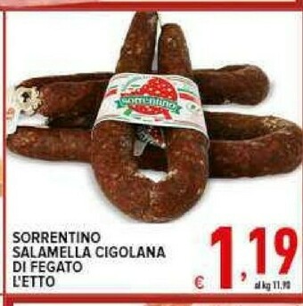 Iper Triscount Salame offerta